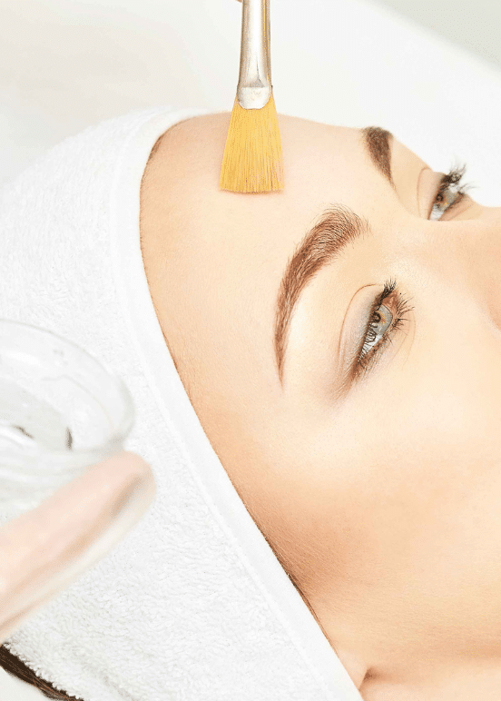 A Female getting chemical peels | Rejuve Wellness in The Woodlands and Montgomery, TX